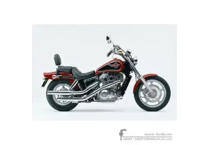 Autocollants pour Honda VT1100 SHADOW 1995 • Honda Autocollants OEM