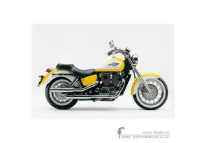 Decals for Honda VT1100 SHADOW ACE 1997 • Honda OEM Decals