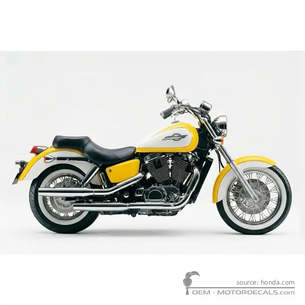 Honda VT1100 SHADOW ACE 1997 - Pearl Hot Rod Yellow