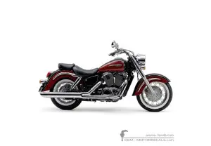 Stickers voor Honda VT1100 SHADOW Aero 1998 • Honda OEM Stickers
