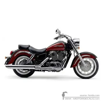 Honda VT1100 SHADOW Aero 1998 - Black