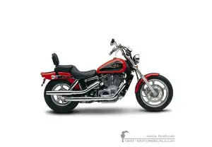 Stickers voor Honda VT1100 SHADOW Spirit 1998 • Honda OEM Stickers