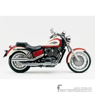 Honda VT1100 SHADOW ACE 1998 - Pearl Sedona Red