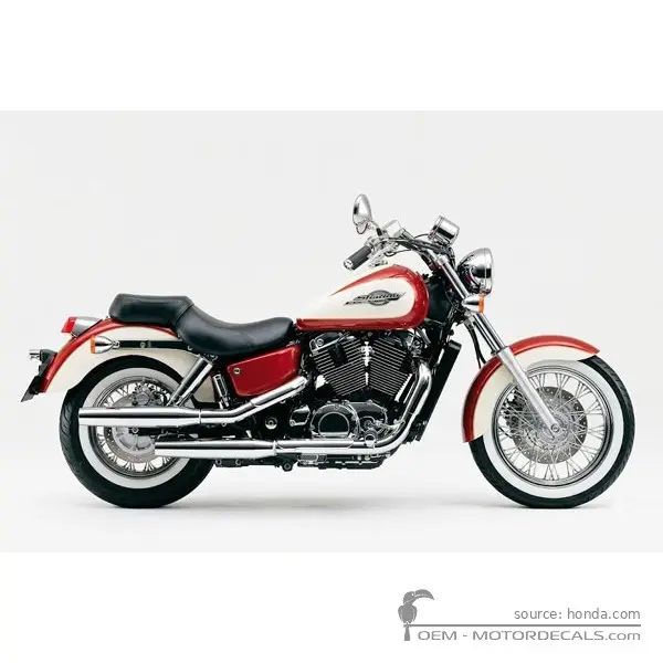 Honda VT1100 SHADOW ACE 1998 - Pearl Sedona Red