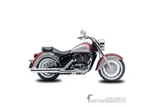 Decals for Honda VT1100 SHADOW Aero 1999 • Honda OEM Decals