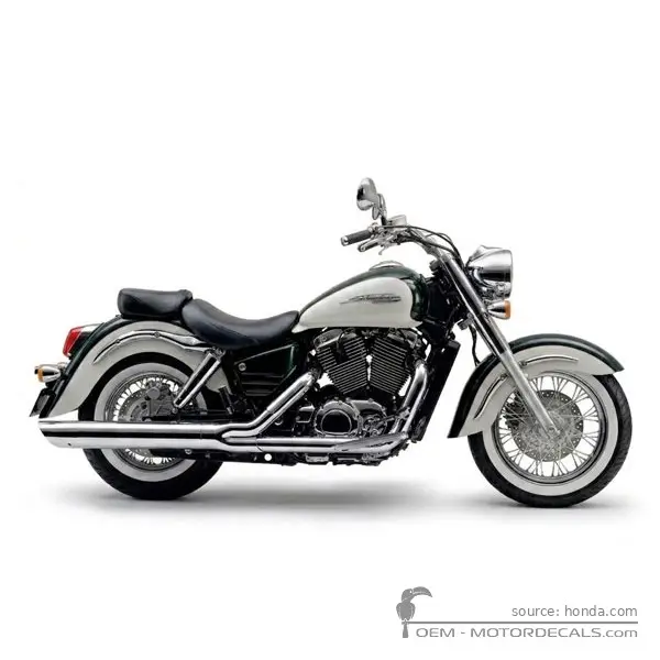 Honda VT1100 SHADOW Aero 1999 - Pearl Sonoma Green