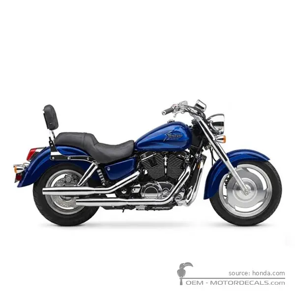 Honda VT1100 SHADOW Sabre 2001 - Pearl Coronado Blue