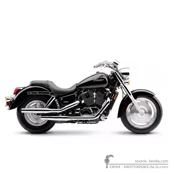 Honda VT1100 SHADOW Sabre 2002 - Black