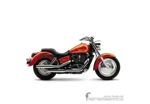 Decals for Honda VT1100 SHADOW Sabre 2002 • Honda OEM Decals