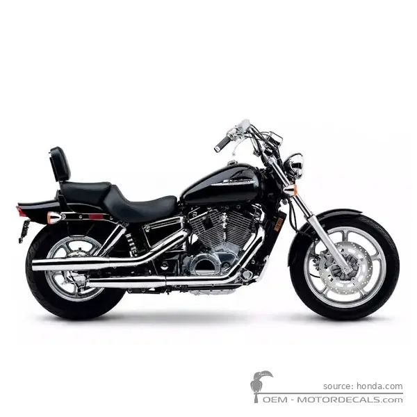 Honda VT1100 SHADOW Spirit 2004 - Black