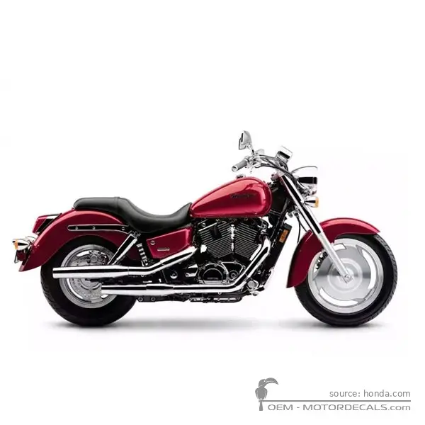 Honda VT1100 SHADOW Sabre 2004 - Durango Red Metallic
