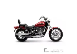 Autocollants pour Honda VT1100 SHADOW Spirit 2005 • Honda Autocollants OEM