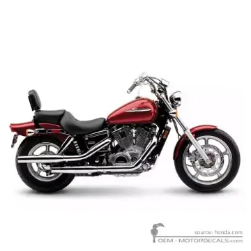 Honda VT1100 SHADOW Spirit 2005 - Durango Red Metallic
