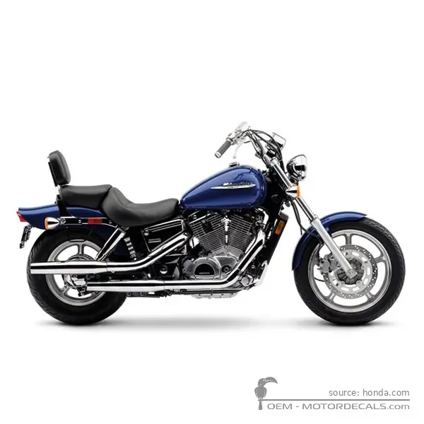 Honda VT1100 SHADOW Spirit 2006 - Nova Blue Metallic