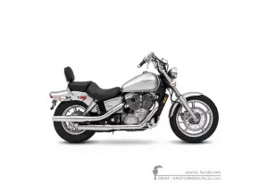 Autocollants pour Honda VT1100 SHADOW Spirit 2007 • Honda Autocollants OEM
