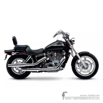 Honda VT1100 SHADOW Spirit 2007 - Black