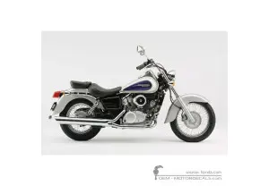 Autocollants pour Honda VT125C SHADOW 2001 • Honda Autocollants OEM