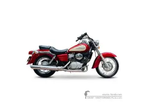 Autocollants pour Honda VT125C SHADOW 2001 • Honda Autocollants OEM