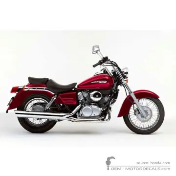 Honda VT125C SHADOW 2004 - Carnelian Red Metallic
