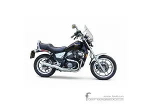 Aufkleber für Honda VT500 C Shadow 1983 • Honda OEM-Aufkleber