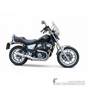 Honda VT500 C Shadow 1983 - Black