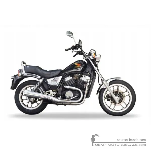 Honda VT500 Custom 1983 - Black