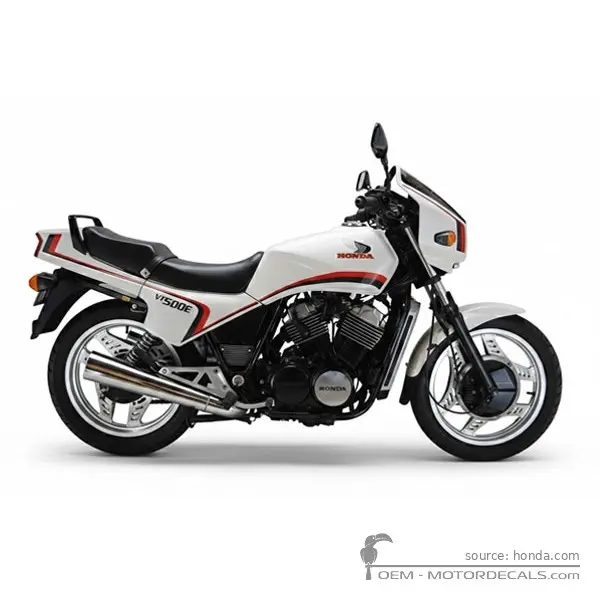 Honda VT500 E Euro 1983 - Pearl Shell White