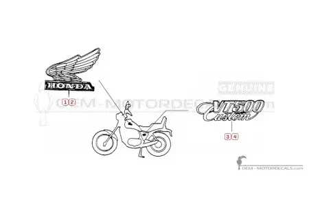 Honda VT500 Custom 1983