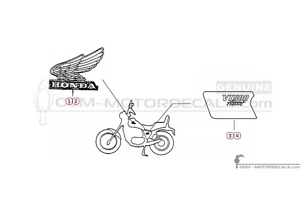 Honda VT500 FT Ascot 1984