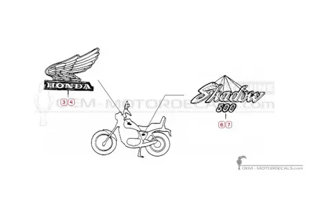 Honda VT500 C Shadow 1984