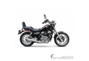 Pegatinas para Honda VT500 C Shadow 1985 • Honda Pegatinas OEM