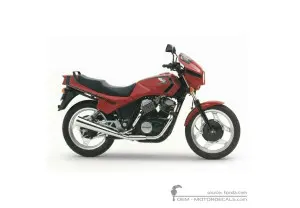 Pegatinas para Honda VT500 E Euro 1985 • Honda Pegatinas OEM