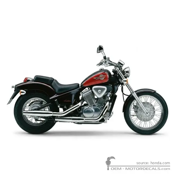 Honda VT600C SHADOW 1993 - Black