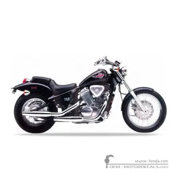 Honda VT600C SHADOW VLX 1995 - Black