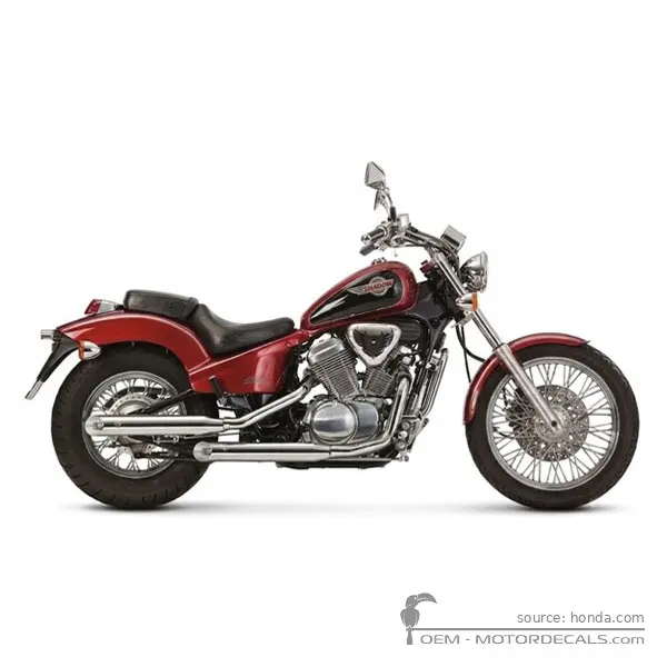 Honda VT600C SHADOW 1995 - Candy Glory Red
