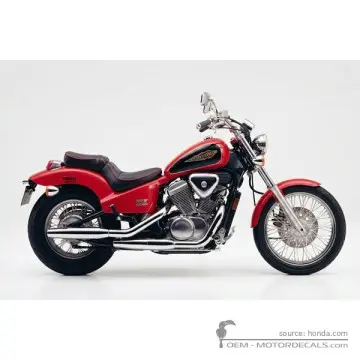 Honda VT600C SHADOW VLX 1995 - Candy Pueblo Red