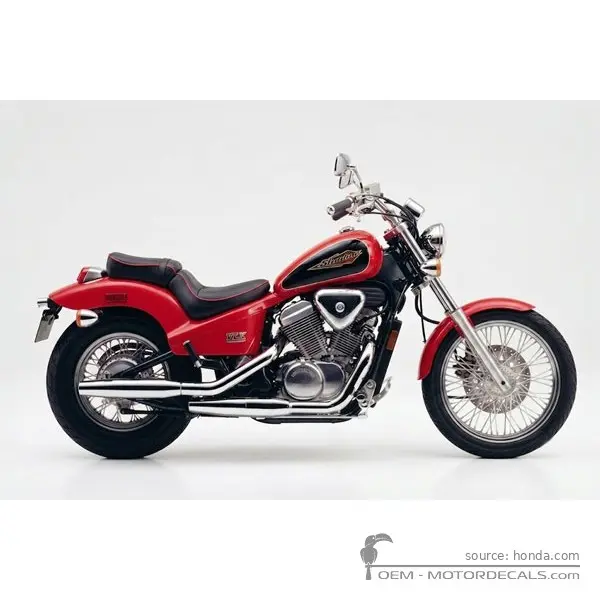 Honda VT600C SHADOW VLX 1995 - Candy Pueblo Red