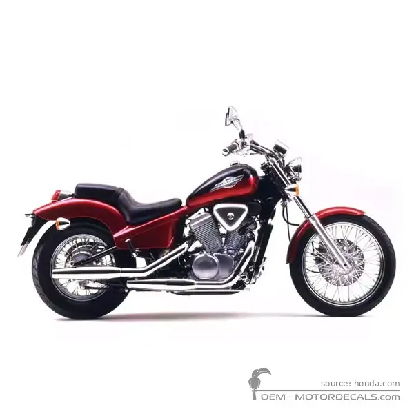 Honda VT600C SHADOW 1996 - Candy Glory Red