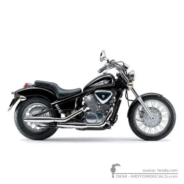 Honda VT600C SHADOW 1999 - Black