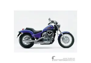 Aufkleber für Honda VT600C SHADOW 1999 • Honda OEM-Aufkleber