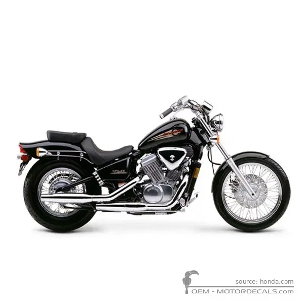 Honda VT600C SHADOW VLX 2000 - Black