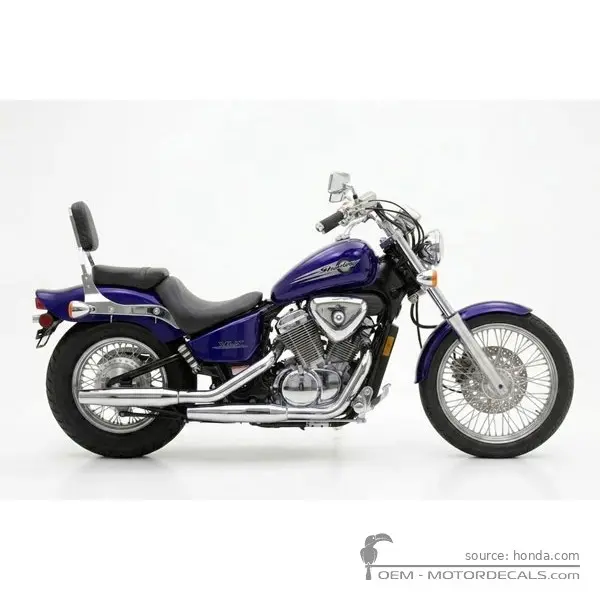 Honda VT600C SHADOW VLX 2001 - Pearl Heron Blue