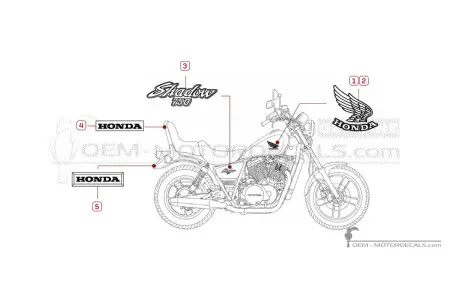Honda VT750C SHADOW 1983