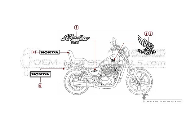 Honda VT750C SHADOW 1984