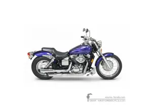 Autocollants pour Honda VT750C SHADOW Spirit 2003 • Honda Autocollants OEM