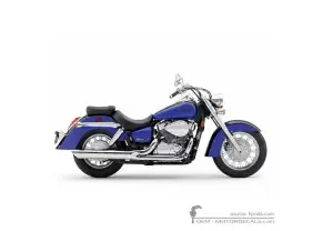 Decals for Honda VT750C SHADOW Aero 2004 • Honda OEM Decals