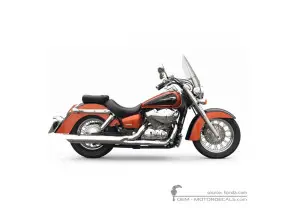 Autocollants pour Honda VT750C SHADOW 2005 • Honda Autocollants OEM