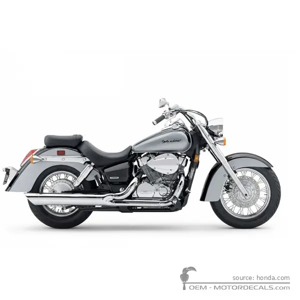 Honda VT750C SHADOW Aero 2006 - Grey