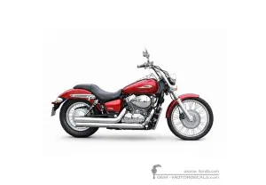 Naklejki do Honda VT750C SHADOW Spirit 2007 • Honda Naklejki OEM