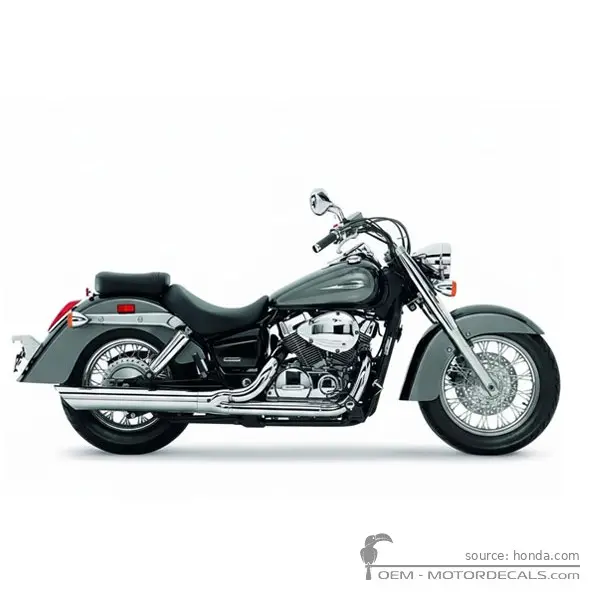 Honda VT750C SHADOW 2007 - Titan Metallic